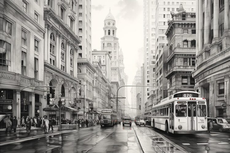 Capturing Cityscapes with Pencil and Paper